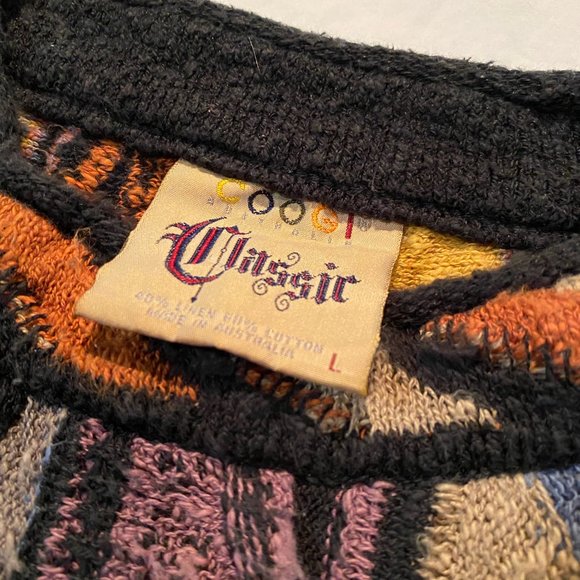 Authentic Coogi Australia Classic Sweater Multicolor Size Large - Picture 4 of 6